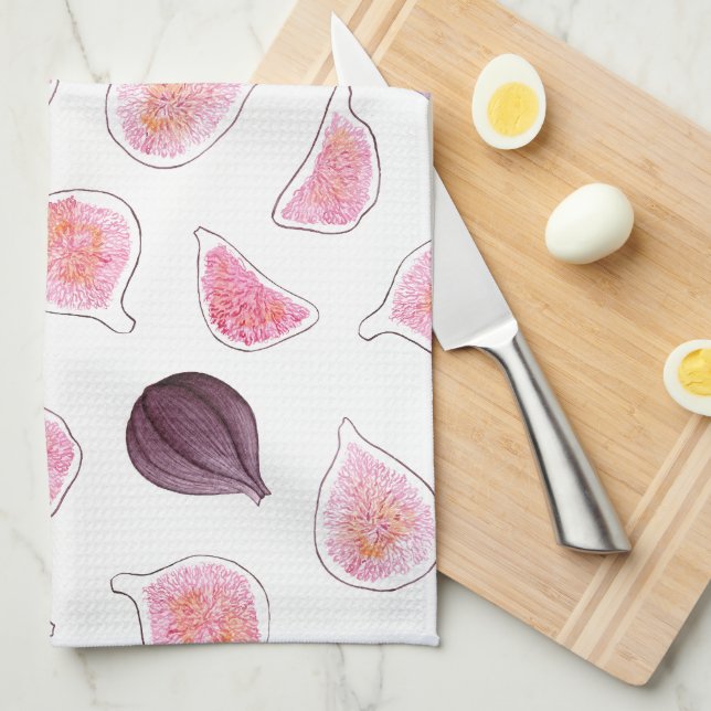 Figs  tea towel (Quarter Fold)