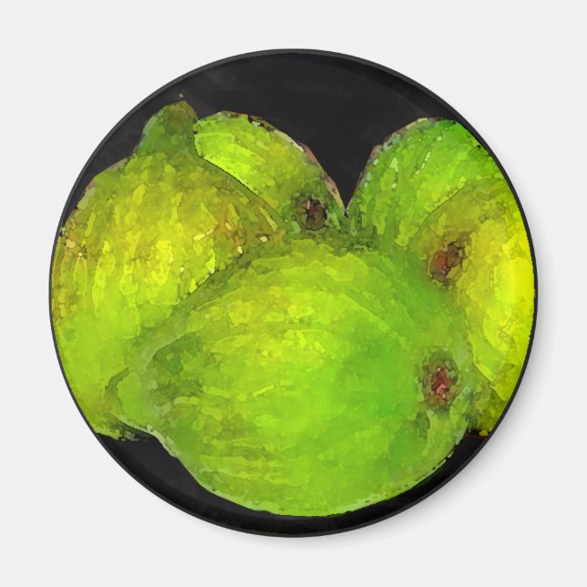 Figs Watercolor - Magnet (Front)
