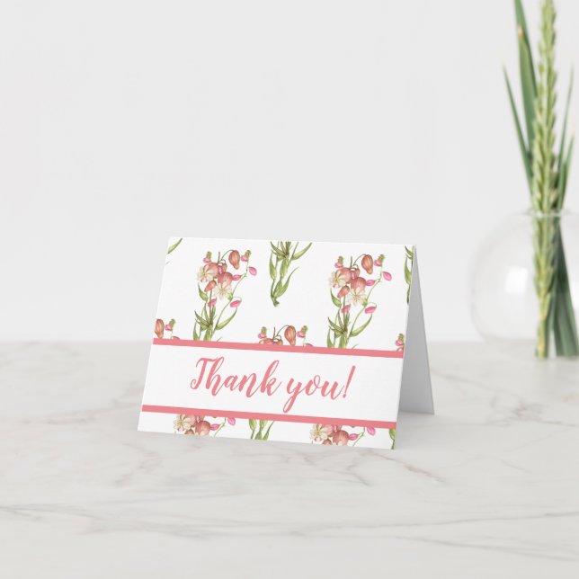 Figs with Flowers Pattern Card (Front)