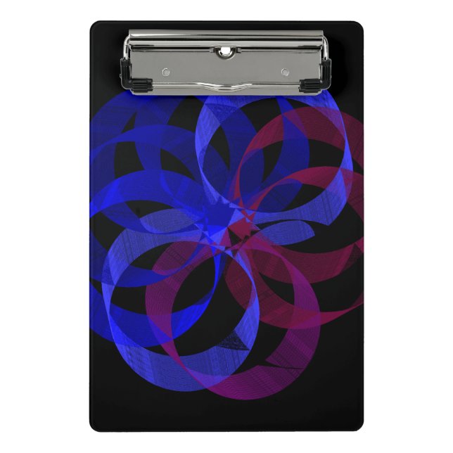 Figure 8 Geometric  Mini Clipboard (Front)