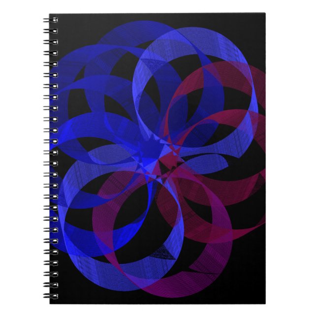 Figure 8 Geometric Spiral Notebook (Front)