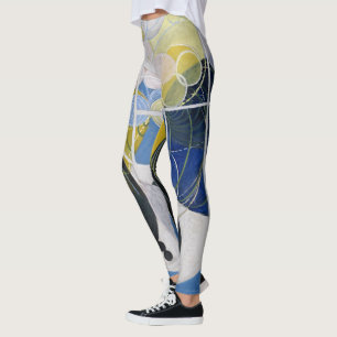 Figure No.5 by Hilma af Klint Leggings