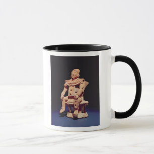Figure of a warrior in full regalia mug