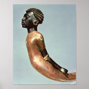 Figure of an African man from end of Poster