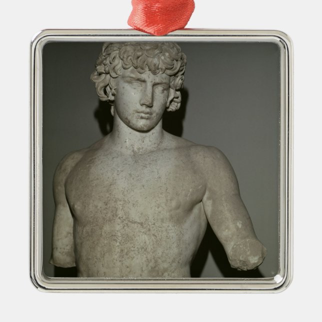 Figure of Antinous, after 130 AD Metal Tree Decoration (Front)