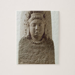 Figure of Ekamukha Siva-Linga from the Temple at K Jigsaw Puzzle