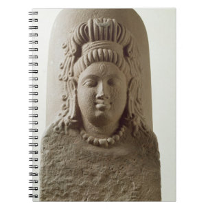 Figure of Ekamukha Siva-Linga from the Temple at K Notebook