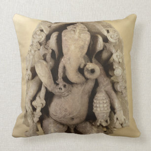 Figure of Ganapati, Chandella Dynasty (sandstone) Cushion