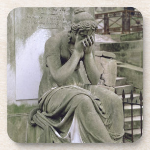 Figure of Grief, from the tomb of Pierre Gareau (d Coaster