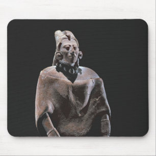 Figure of mayan seated king, from Isle ofJaina Mouse Pad