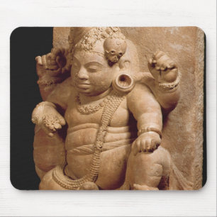 Figure of Siva as Vamana, Mansar Maharashtra (red Mouse Pad