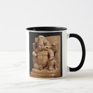 Figure of Siva as Vamana, Mansar Maharashtra (red Mug