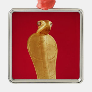Figure of the cobra Netjer-Ankh Metal Ornament