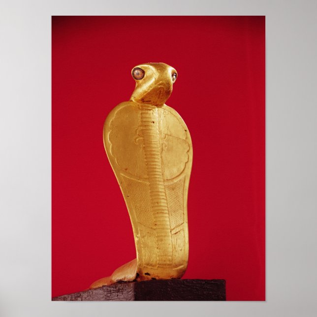 Figure of the cobra Netjer-Ankh Poster (Front)