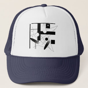 Figure shake trucker hat