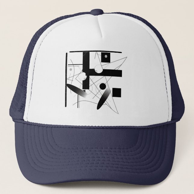 Figure shake trucker hat (Front)