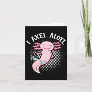 Figure Skater I Axel Alotl Ice Skating Axolotl 1 Card