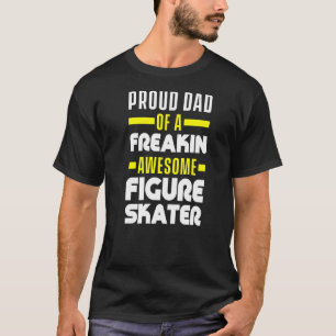 Figure Skater Ice Skating Skate Team 11 T-Shirt