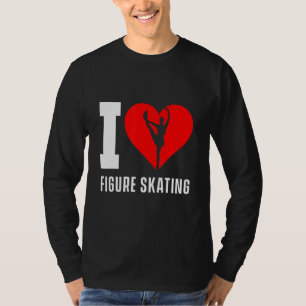 Figure Skater Ice Skating Skate Team 2 T-Shirt