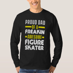 Figure Skater Ice Skating Skate Team 3 T-Shirt