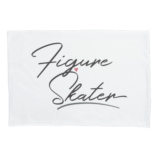 Figure Skater Pillowcase (Front)