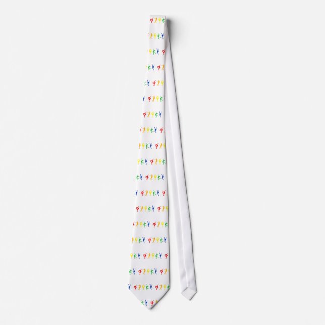 figure skaters rainbow tie (Front)
