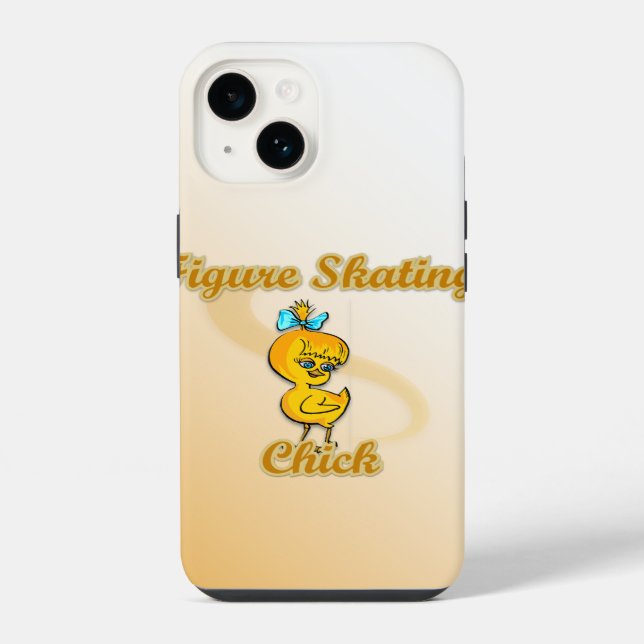 Figure Skating Chick iPhone Case (Back)