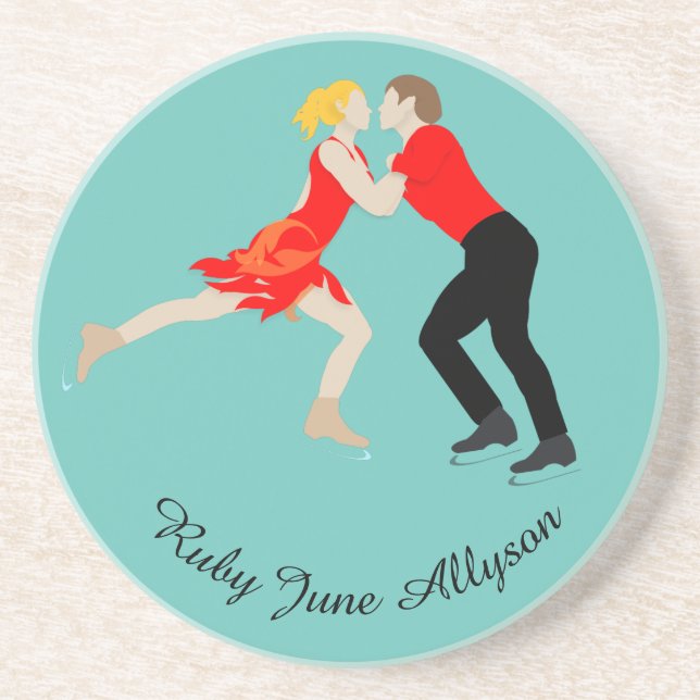 Figure Skating Coaster (Front)