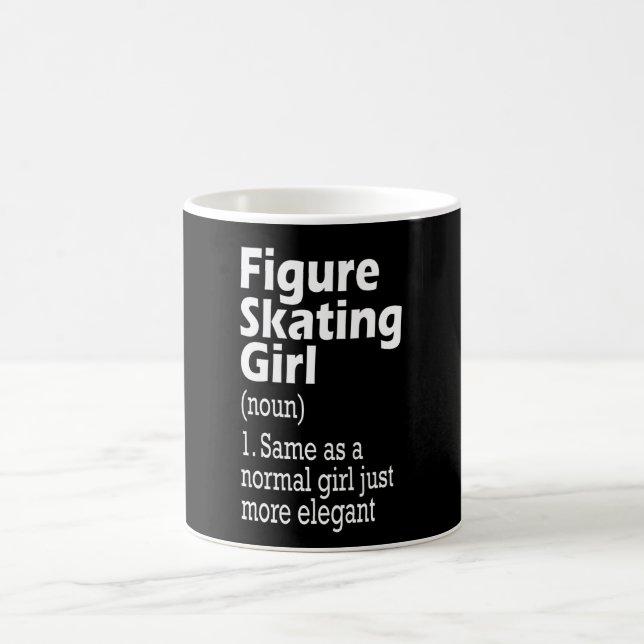 Figure Skating Girl Coffee Mug (Center)