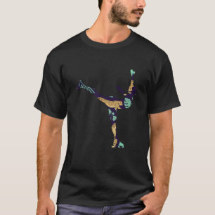 Figure Skating Girls And Women Ice Skating 1 T-Shirt