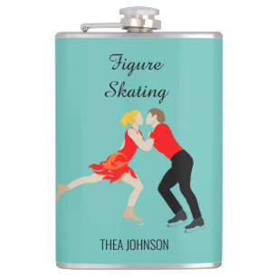 Figure Skating Hip Flask