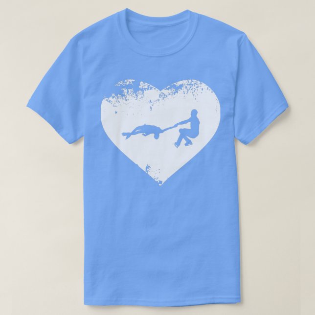 figure skating ice figures dance 25 T-Shirt (Design Front)