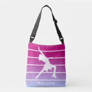 Figure Skating "Ice princess" custom name Crossbody Bag