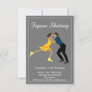Figure Skating Invitation
