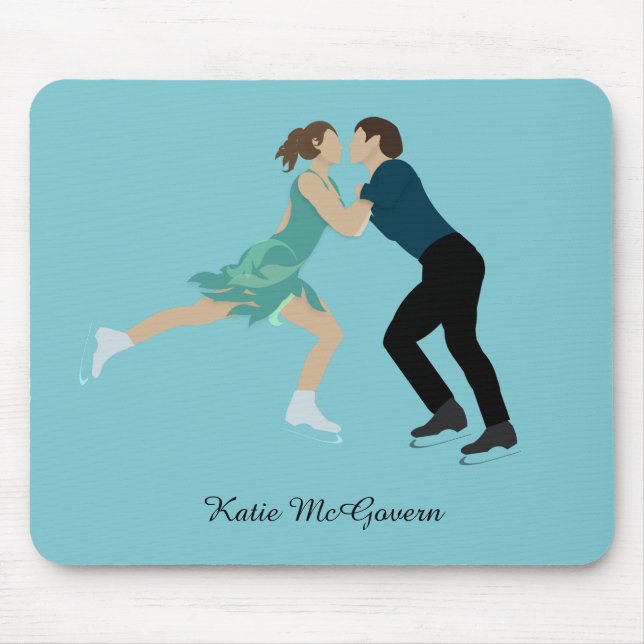 Figure Skating Mouse Pad (Front)