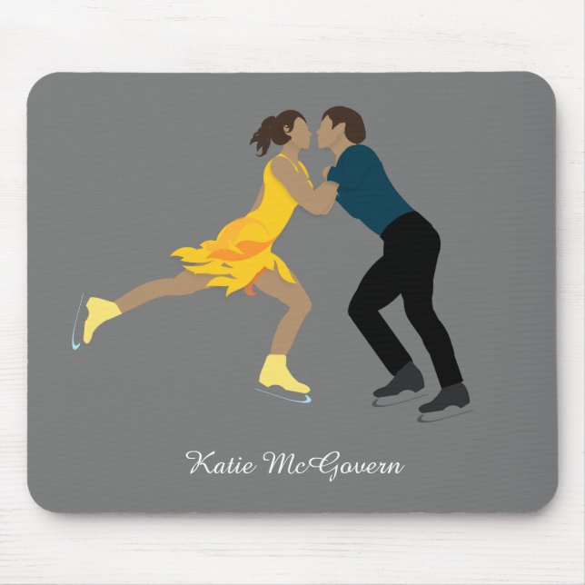 Figure Skating Mouse Pad (Front)