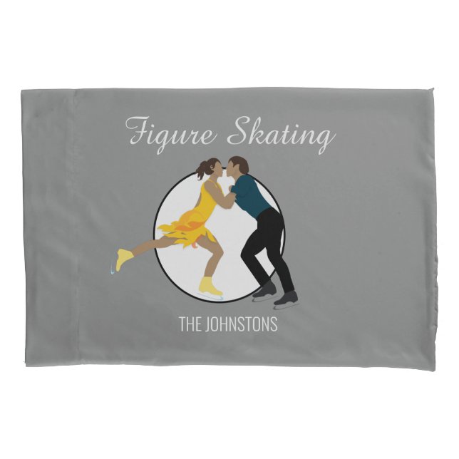 Figure Skating Pillowcase (Front)