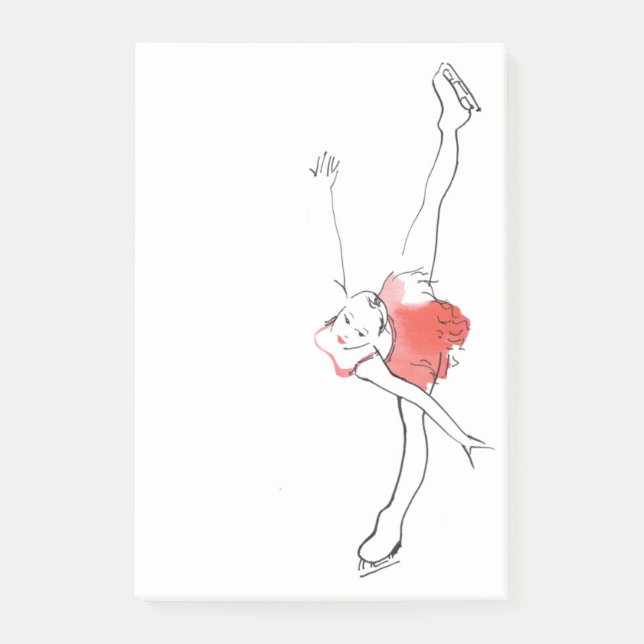 Figure skating Post-ii! Post-it Notes (Front)