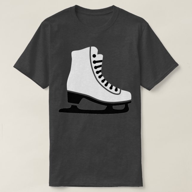 Figure skating skate T-Shirt (Design Front)