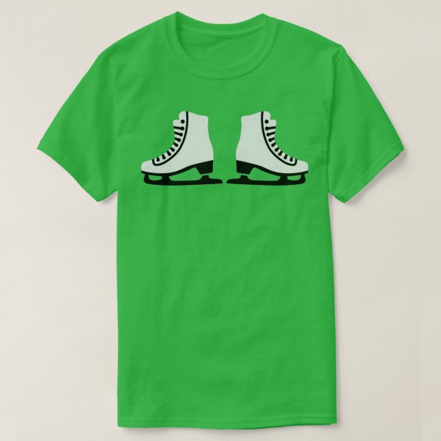 Figure skating skates 1 T-Shirt (Design Front)