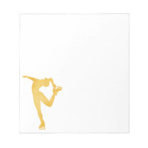 Figure Skating Spin Notepad