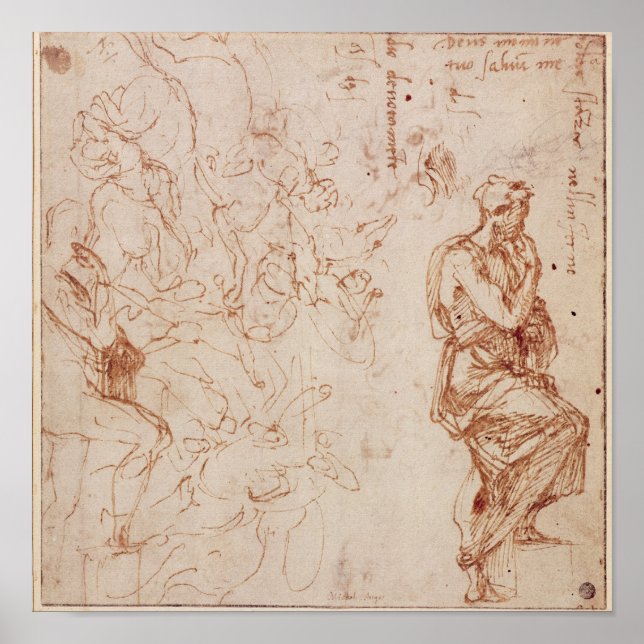 Figure Studies for a Woman Poster (Front)