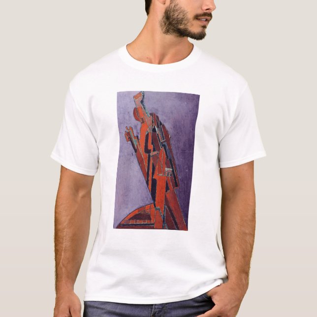 Figure Study - Design for Sculpture T-Shirt (Front)