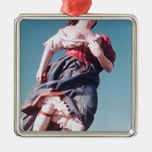 Figurehead from unknown sailing ship metal ornament