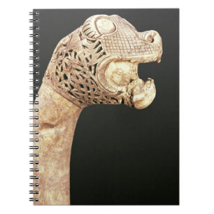 Figurehead of a Viking Longship, found at Oseberg, Notebook