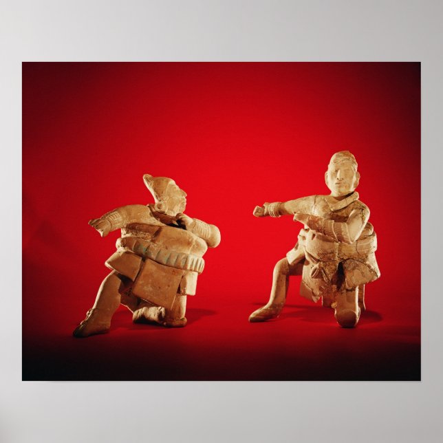 Figures of ceremonial ballplayers poster (Front)