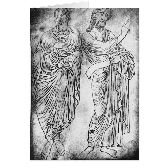 Figures of two apostles or prophets (Front)