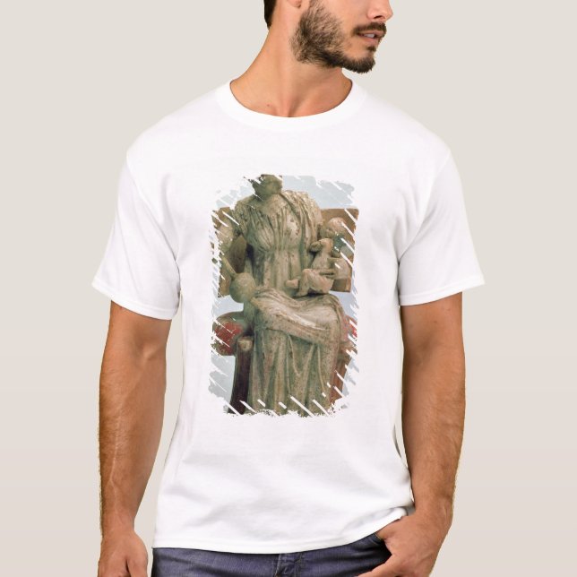 Figurine of Aphrodite playing with Eros T-Shirt (Front)