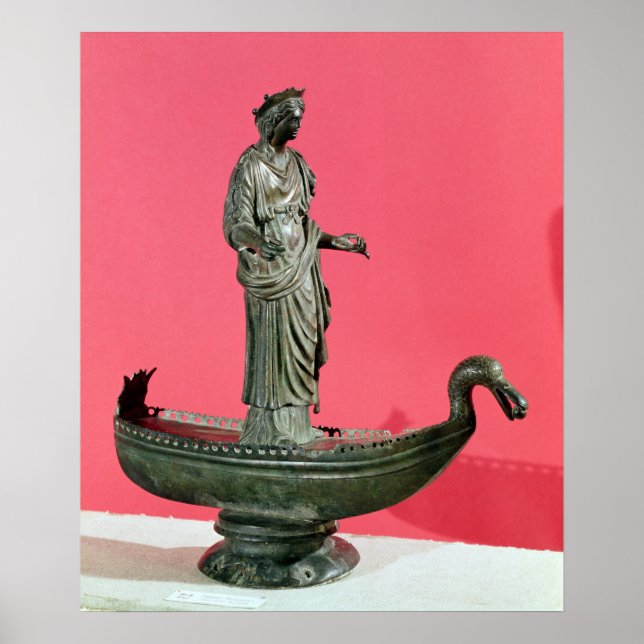 Figurine of the Goddess Sequana Poster (Front)