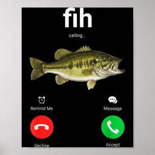 Fih Calling Decline Accept Funny Phone Call Misspe Poster